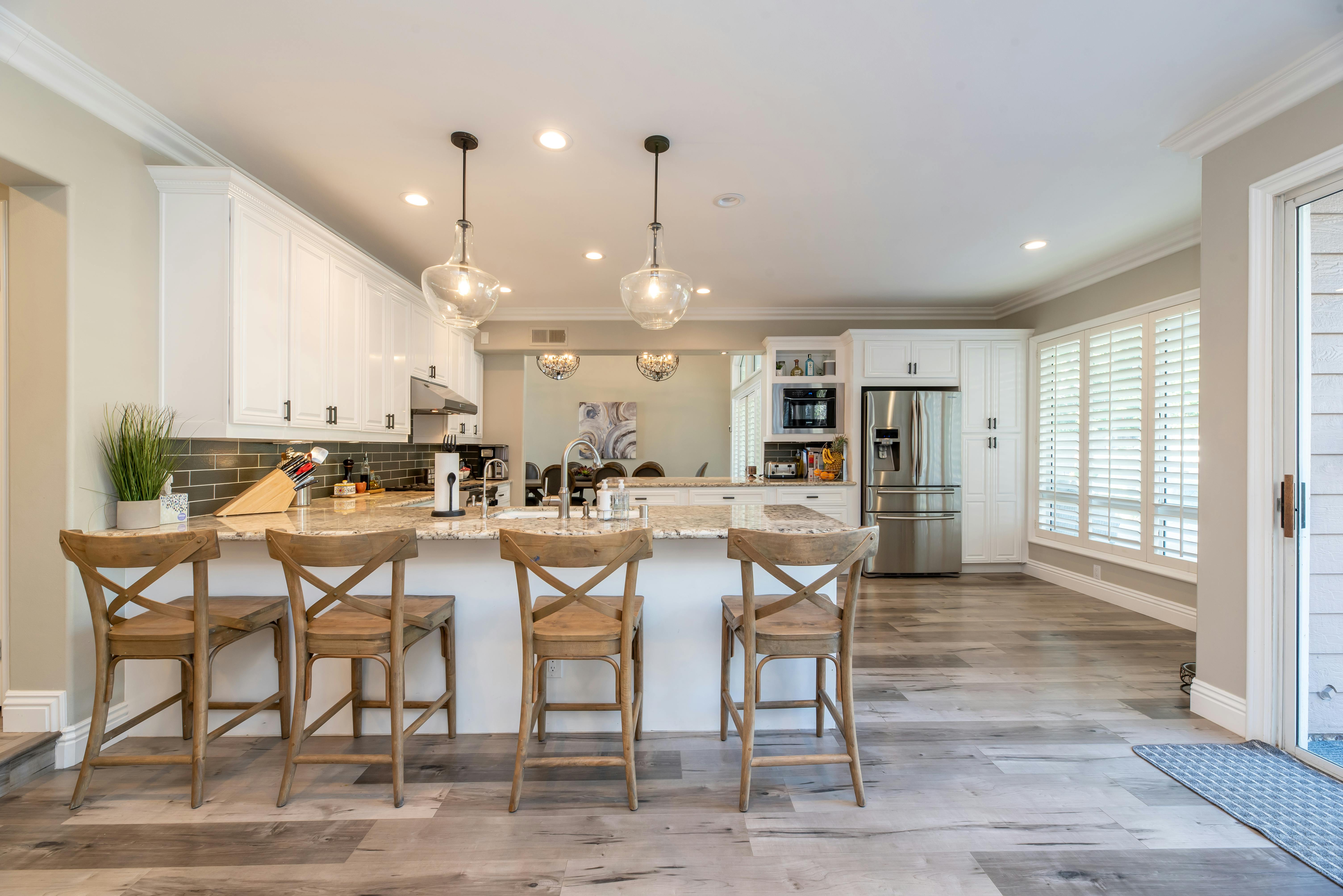 House interior kitchen photo