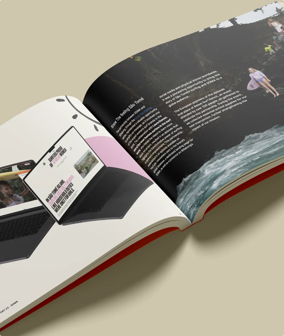 2023 report page with text box.