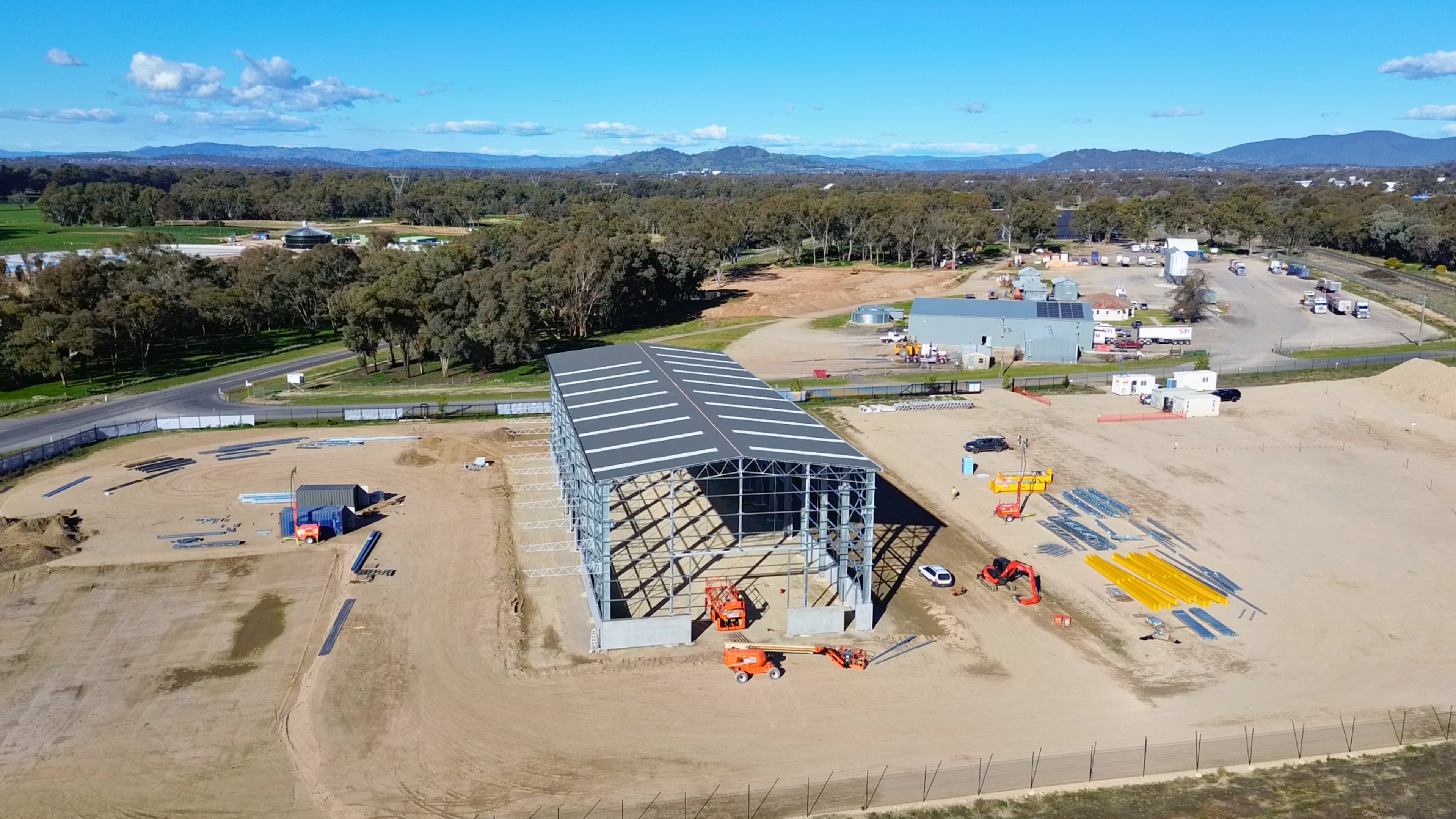 Build Co industrial and commercial project under construction