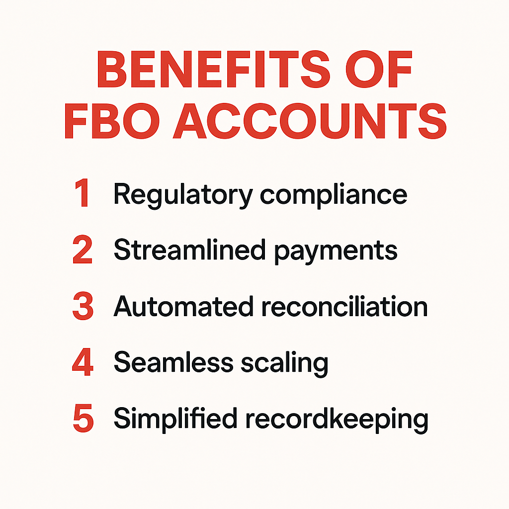 Benefits of FBO Accounts