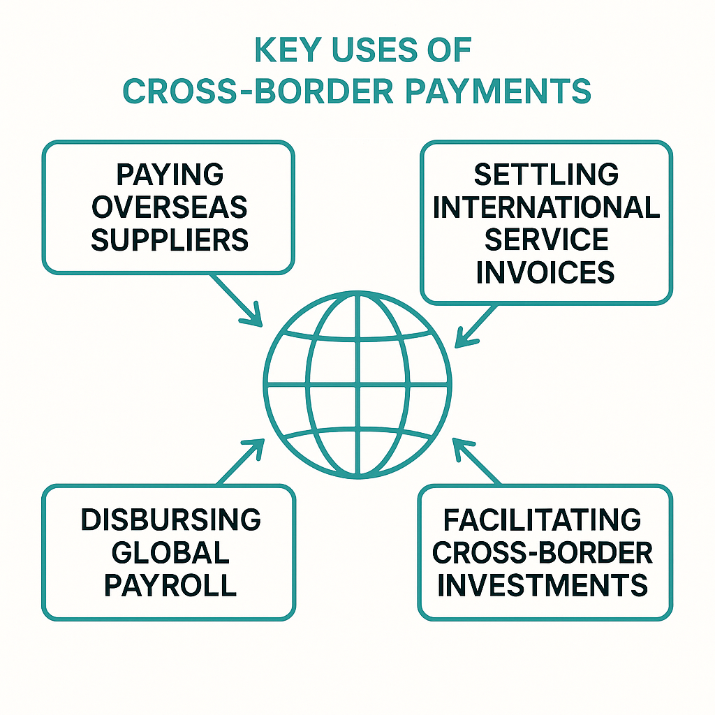 Key uses of cross border payments