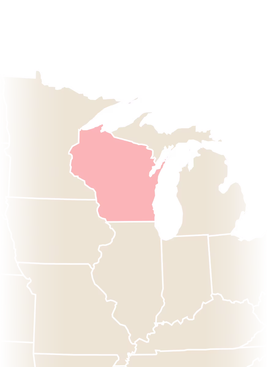 Outline of Wisconsin state