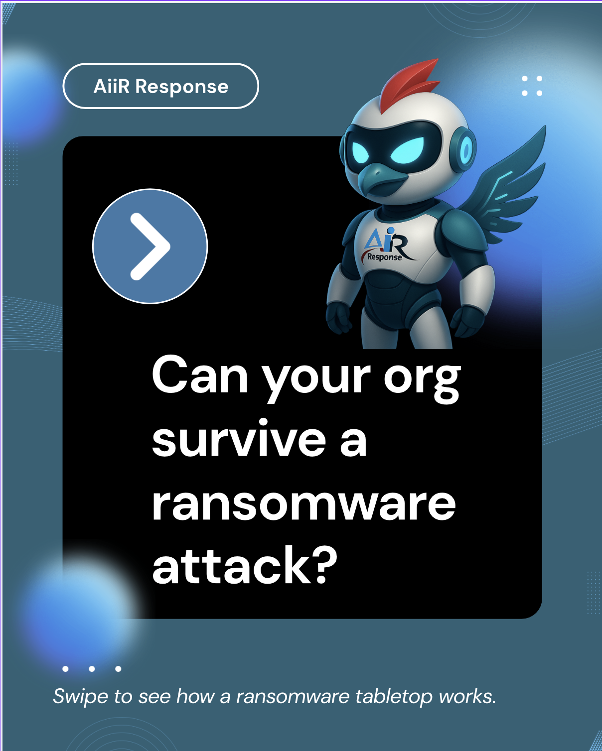 Why run AI Driven Ransomware Tabletops - AiiR Response