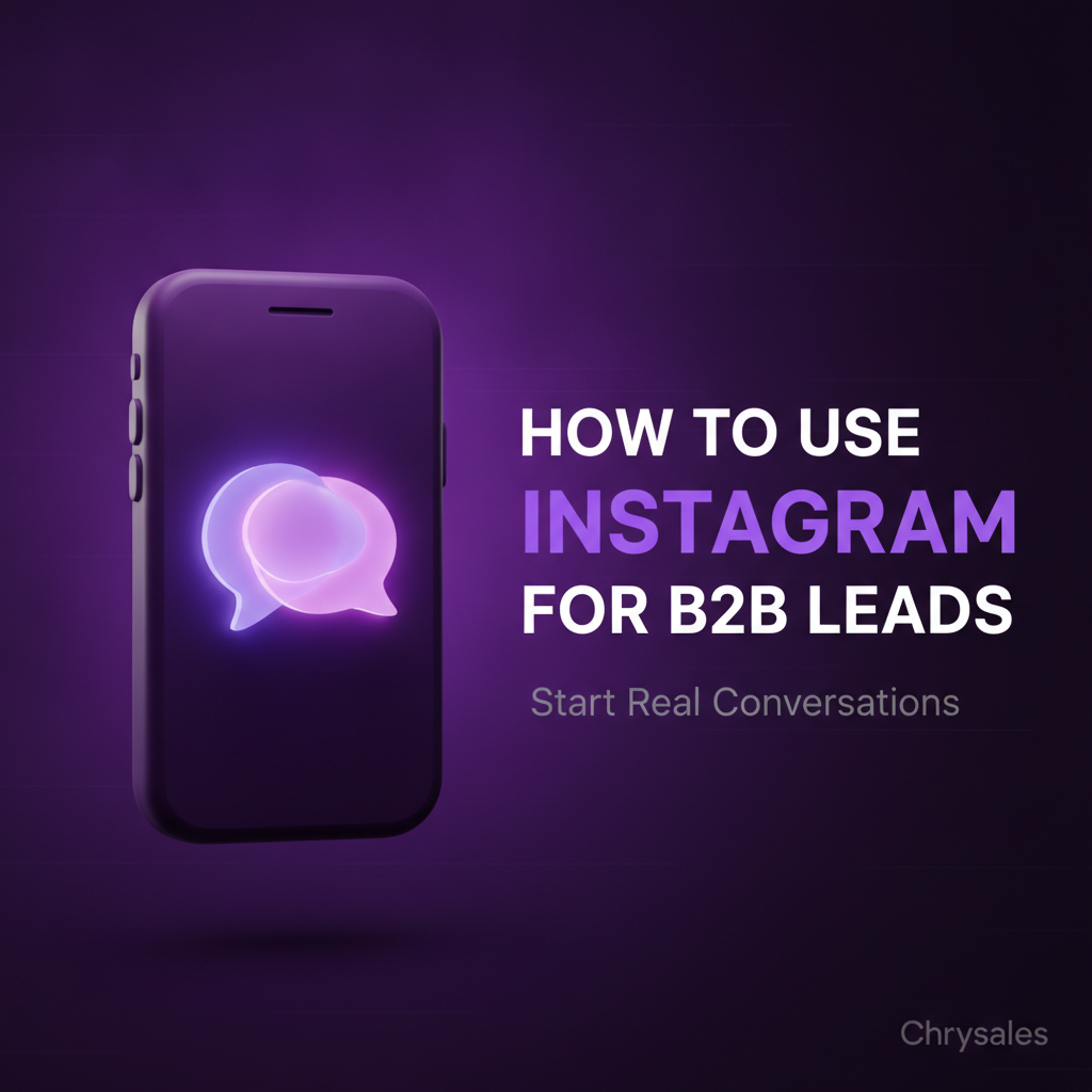 Premium B2B guide to using Instagram for lead generation and DM outreach
