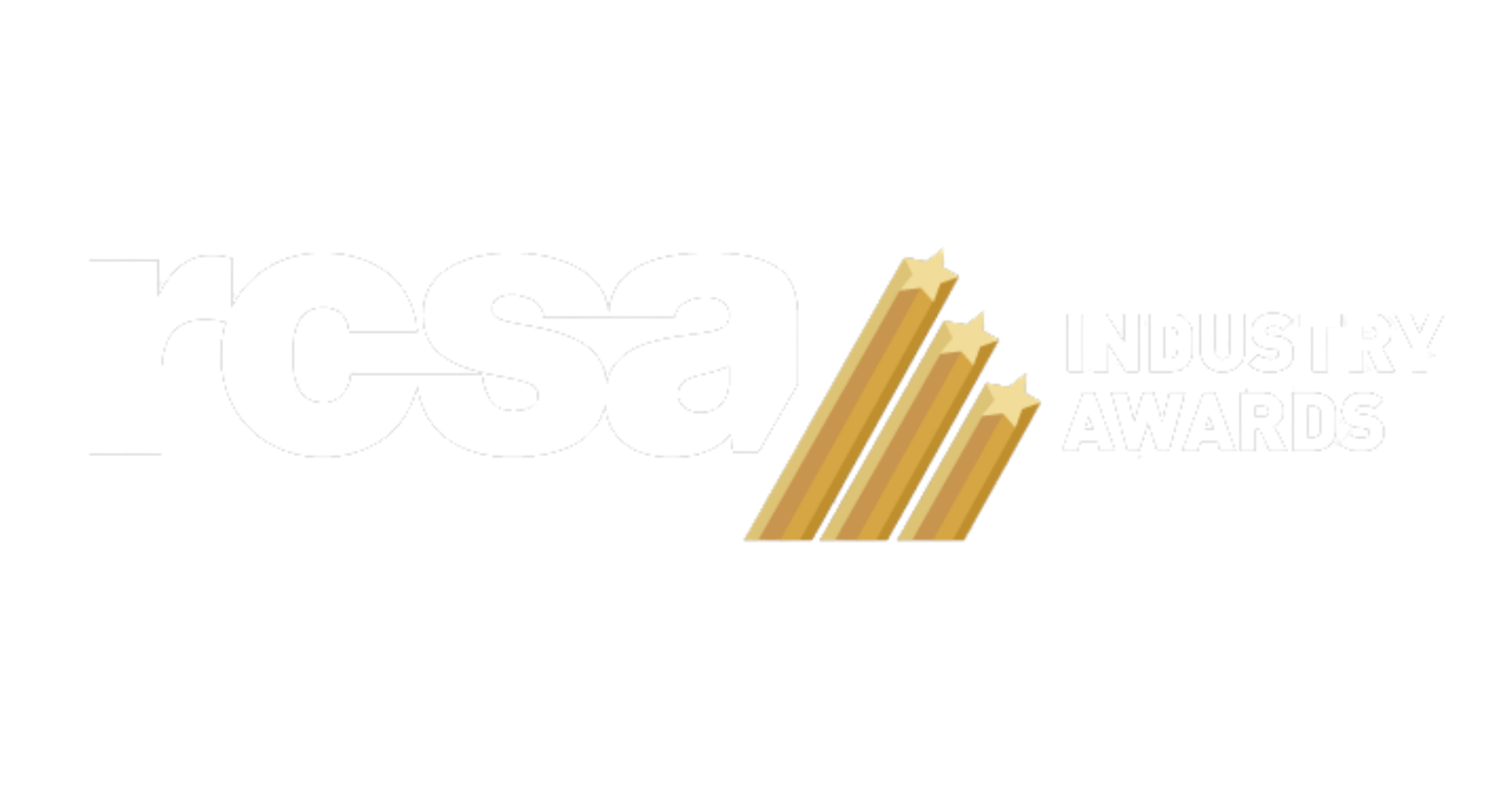 Two logos. The left showing that Remarkable People were a 2023 RCSA Industry Award winner and the right a 2024 winner.