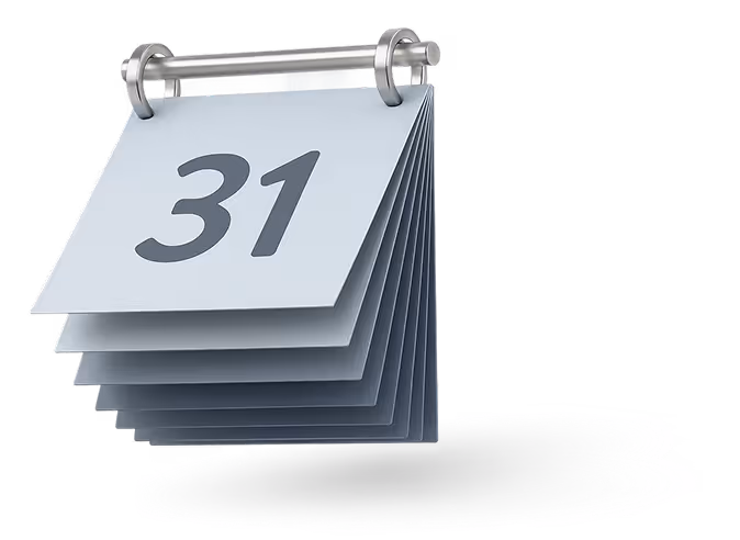 A calendar icon for booking appointments on Abby Health