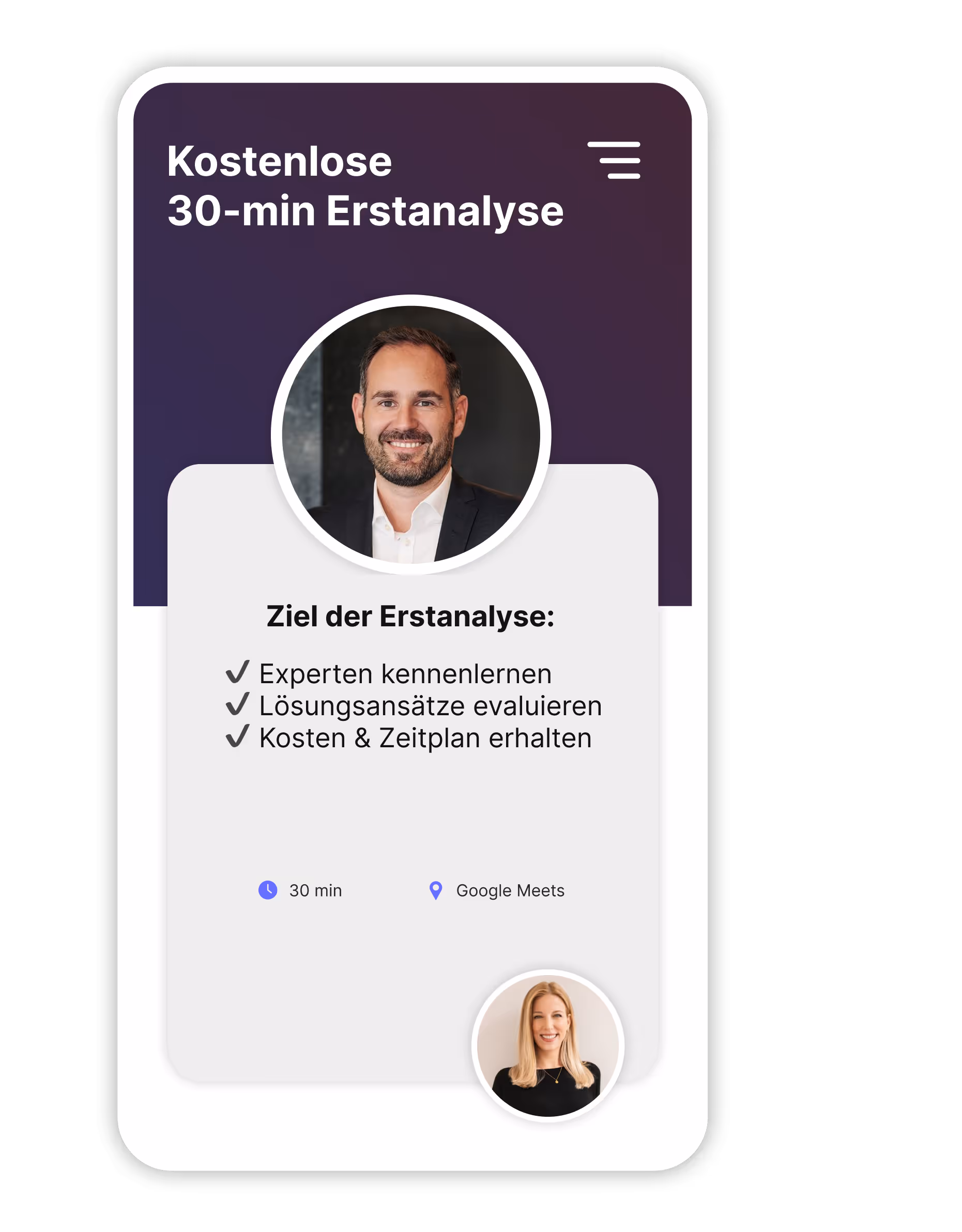 Visual zur Erstanalyse