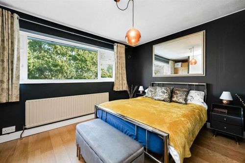 Interior design Chislehurst portfolio example - home makeover photo showing bedroom before