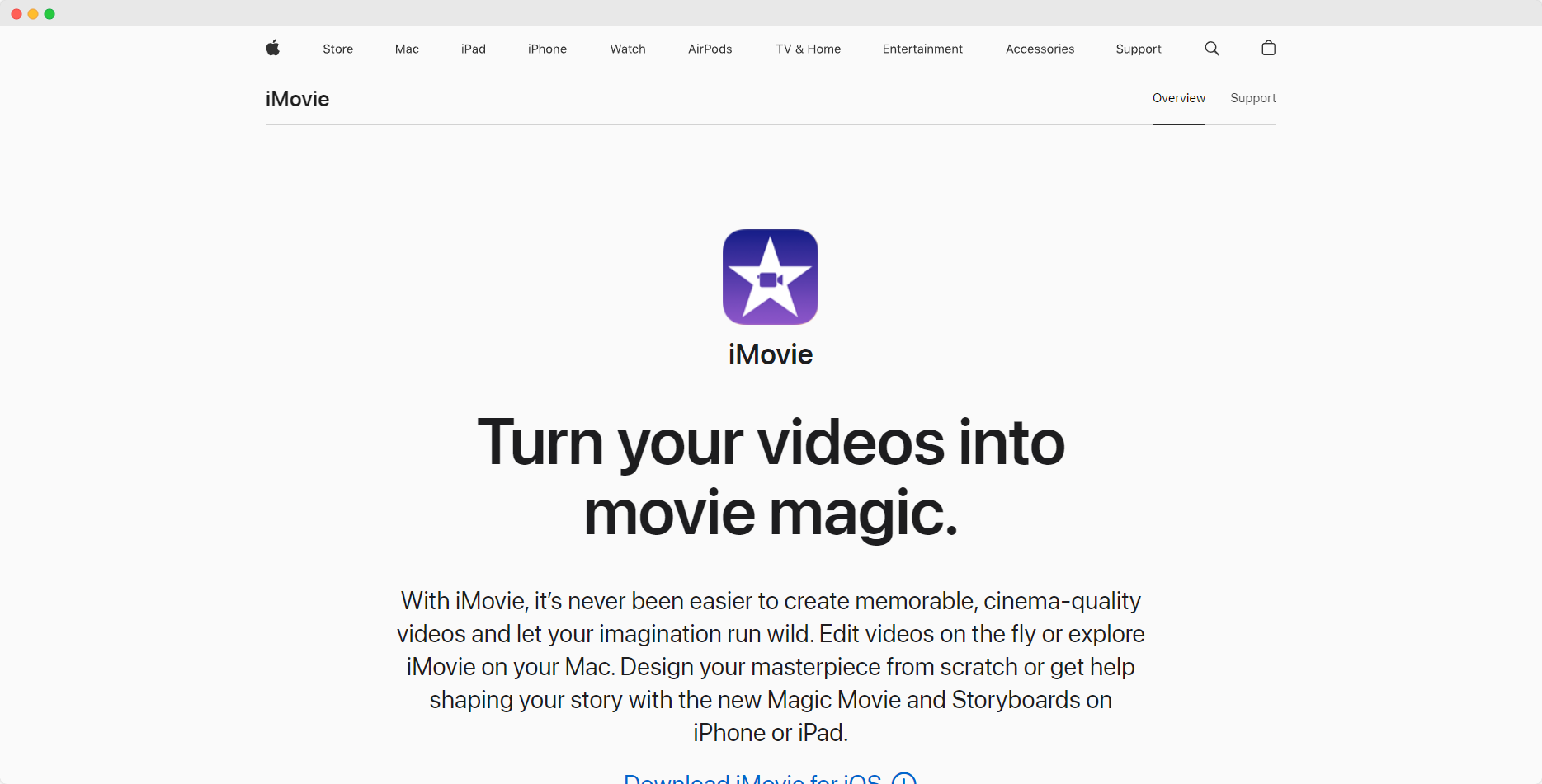 imovie