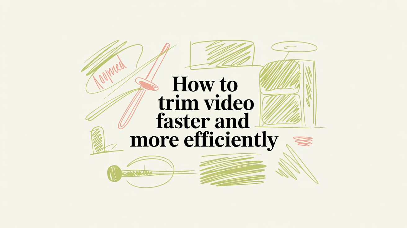 How to Trim Video Faster and More Efficiently