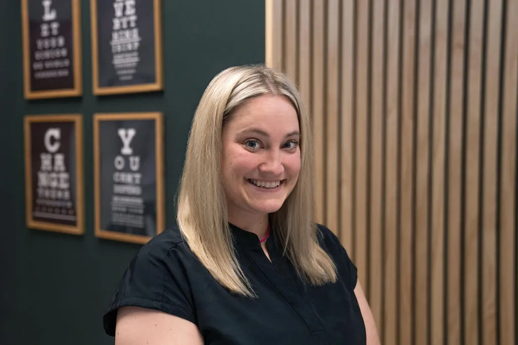 Image of Amy Brammer the clinic supervisor at Optimum Eye Surgery