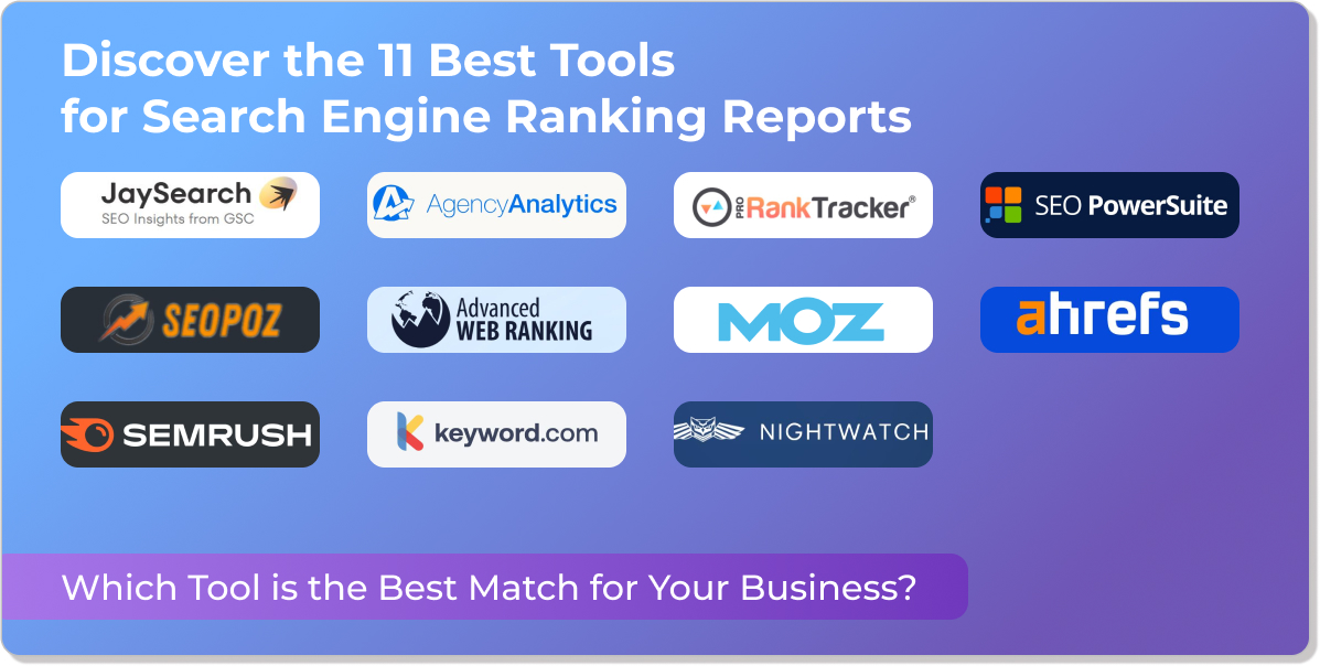 11 Ranking Reporting Tools I Recommend