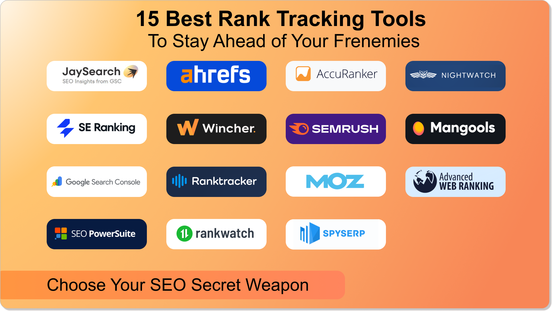 Illustration of the best keyword tracking software for monitoring SEO performance