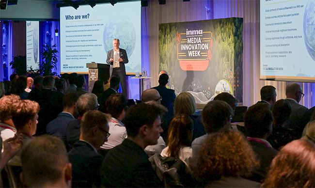 Conference speaker at INMA Media Advertising Week