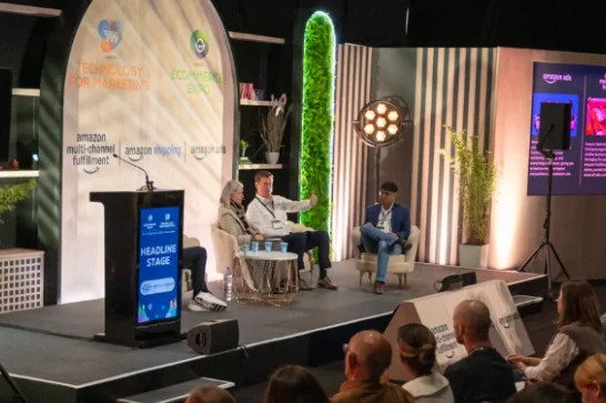 Technology for Marketing speakers delivering talks on stage