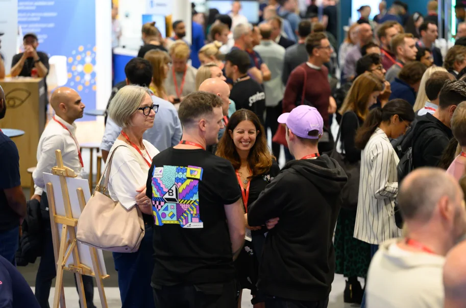 Attendees networking at eCommerce Expo London