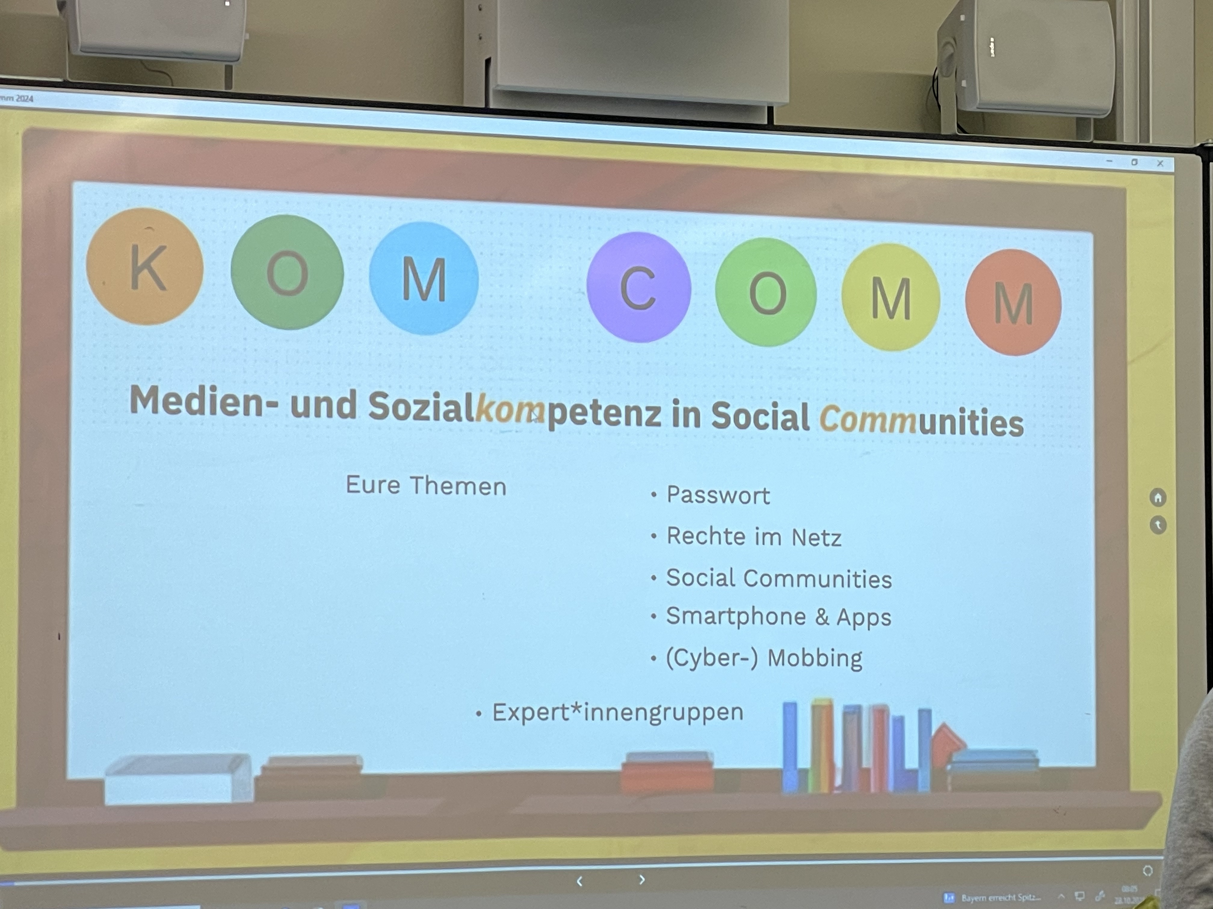 KomComm-Projekt in Klassenstufe 6