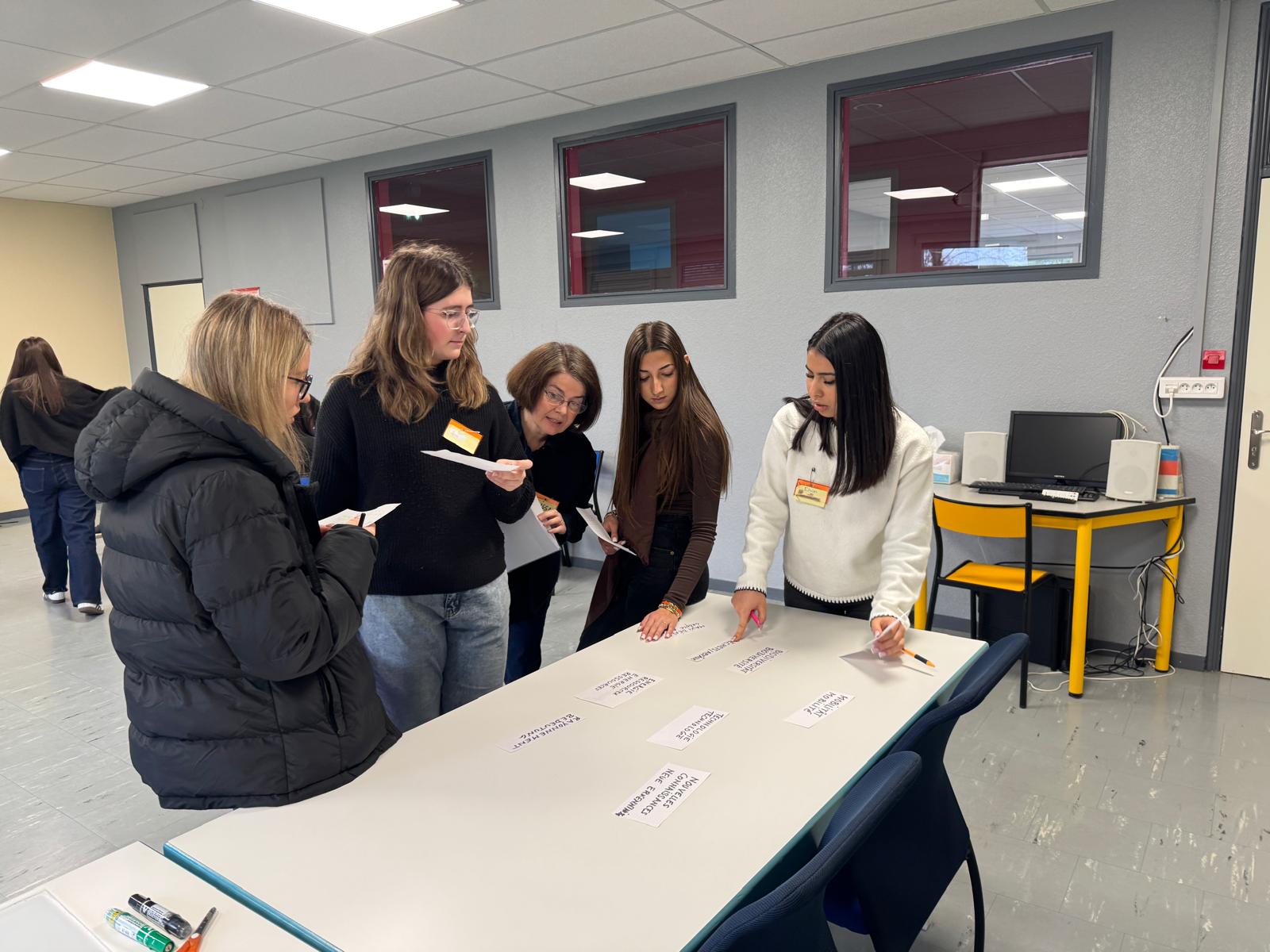 MOSA-Treffen der 9.-Klässler:innen am Collège in Grosbliederstroff