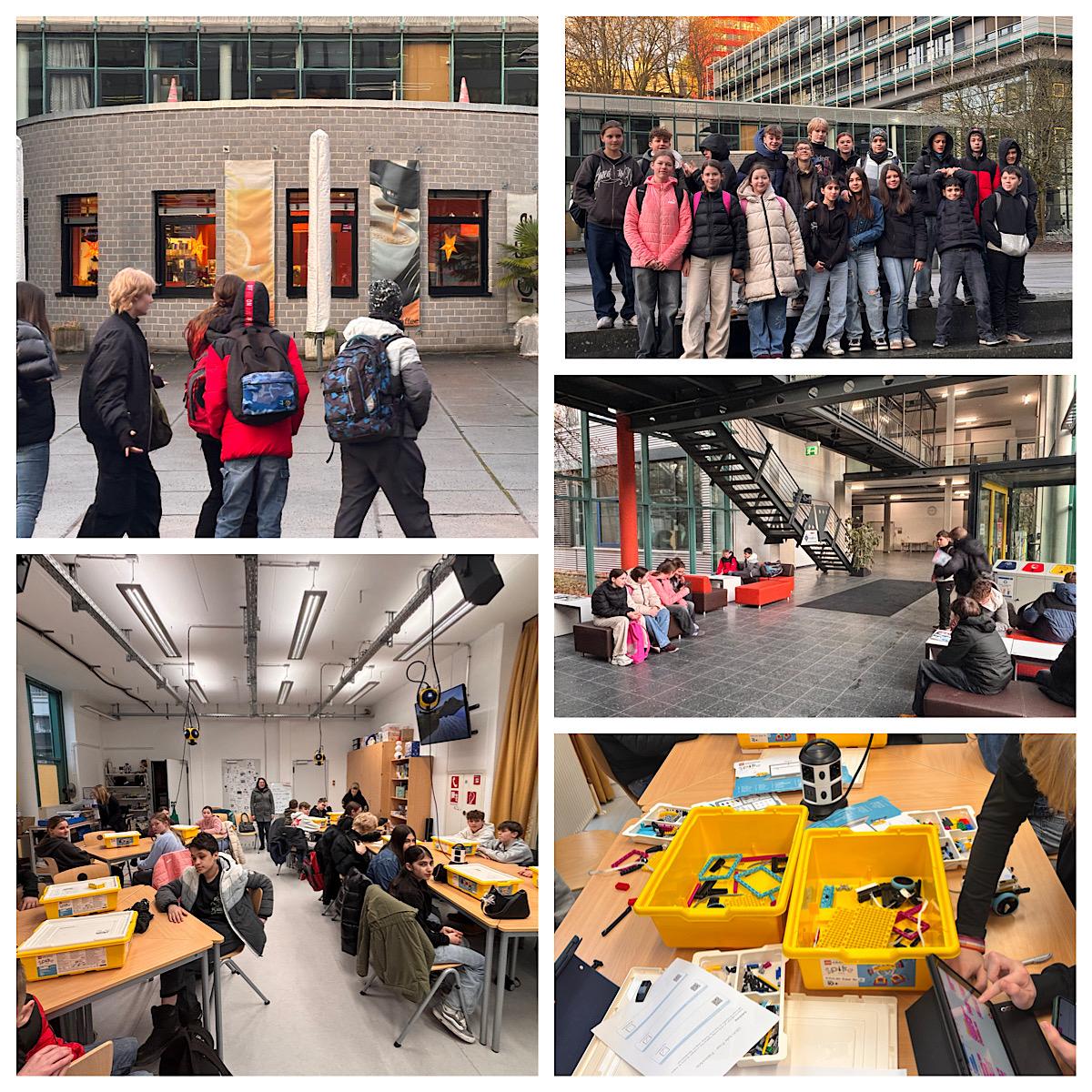 Besuch des Informatiklabors an der Universität Saarbrücken