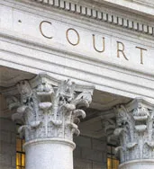 court pillar