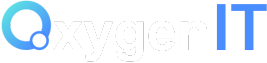 OxygenIT company logo with blue and black text.
