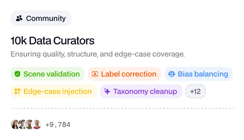 nfinite data curators