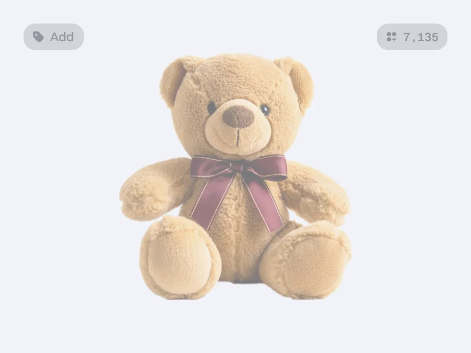 3D model of a teddy bear
