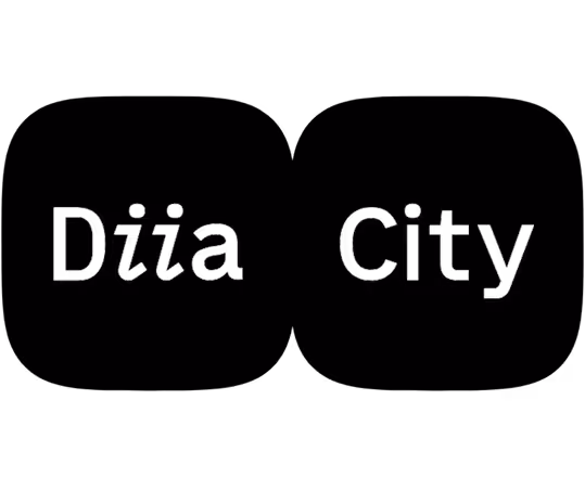 Text logo reading 'Diia City' in a modern, clean font on a transparent background.