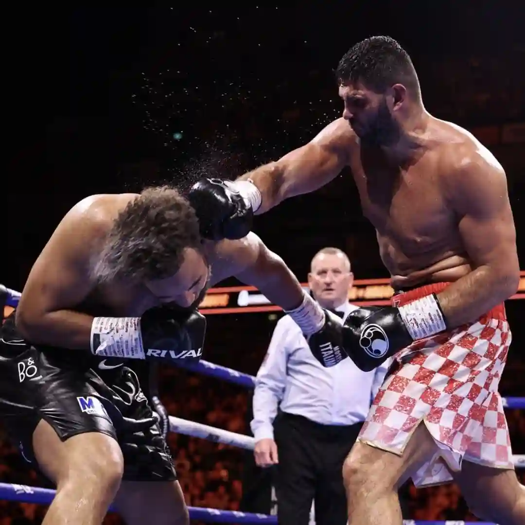 Moses Itauma dominates early and drops Filip Hrgovic, but the Croatian survives before mounting a stunning comeback to score a ninth-round TKO.