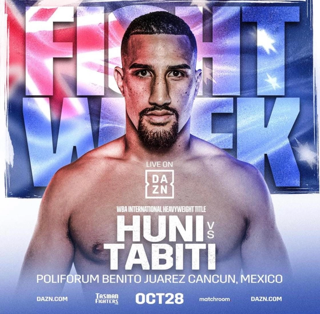 Historical Justis Huni versus Andrew Tabiti event image.