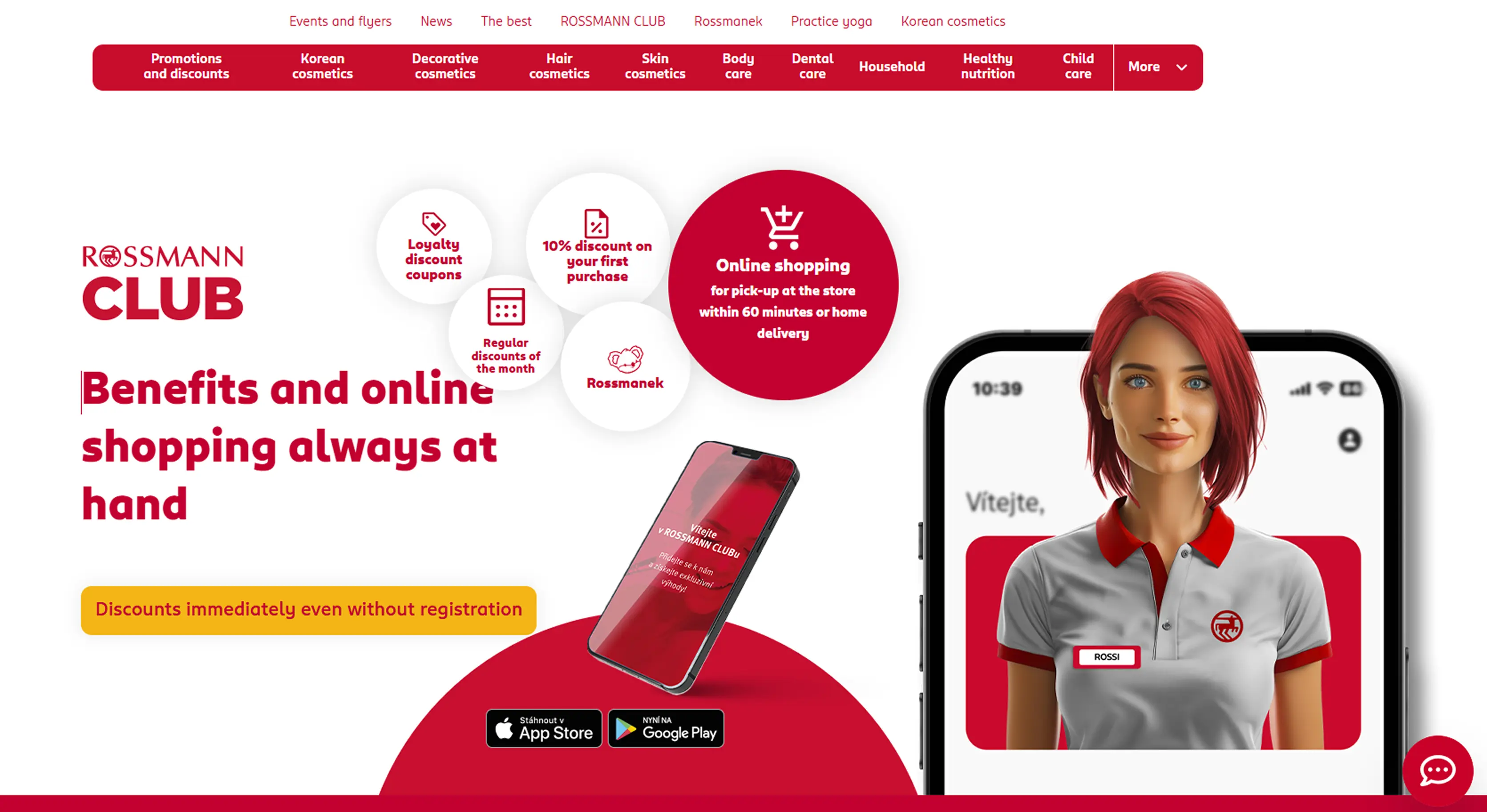 Mobile E-Shop & Loyalty Programme For ROSSMANN