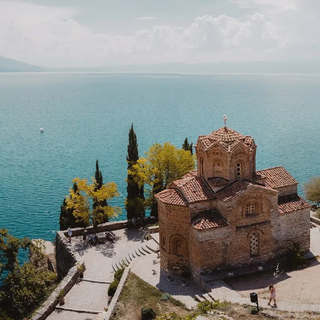 Church of St. John Kaneo in Ohrid, Macedonia