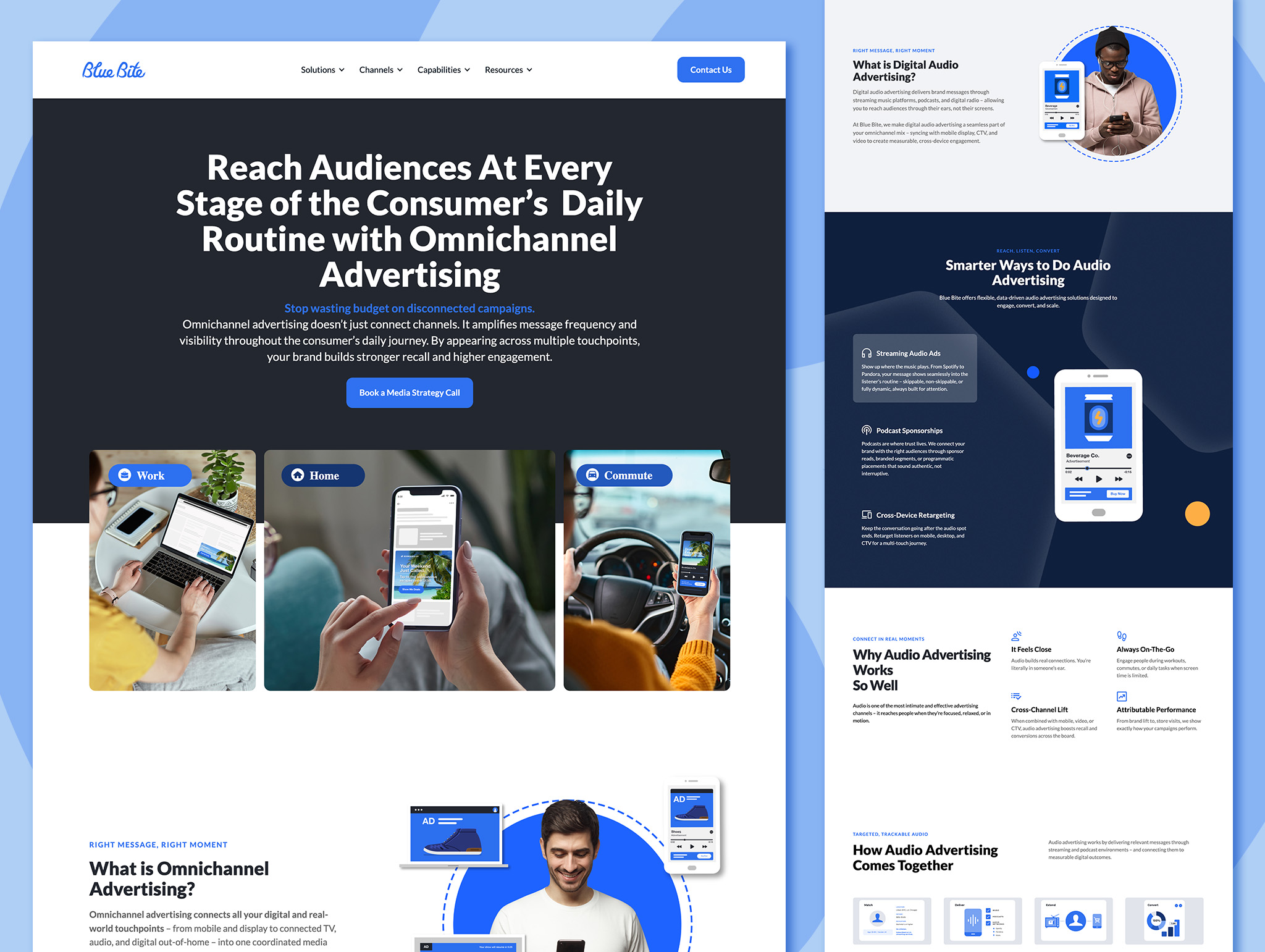 From Outdoor to Omnichannel: A Web Redesign for Blue Bite Media