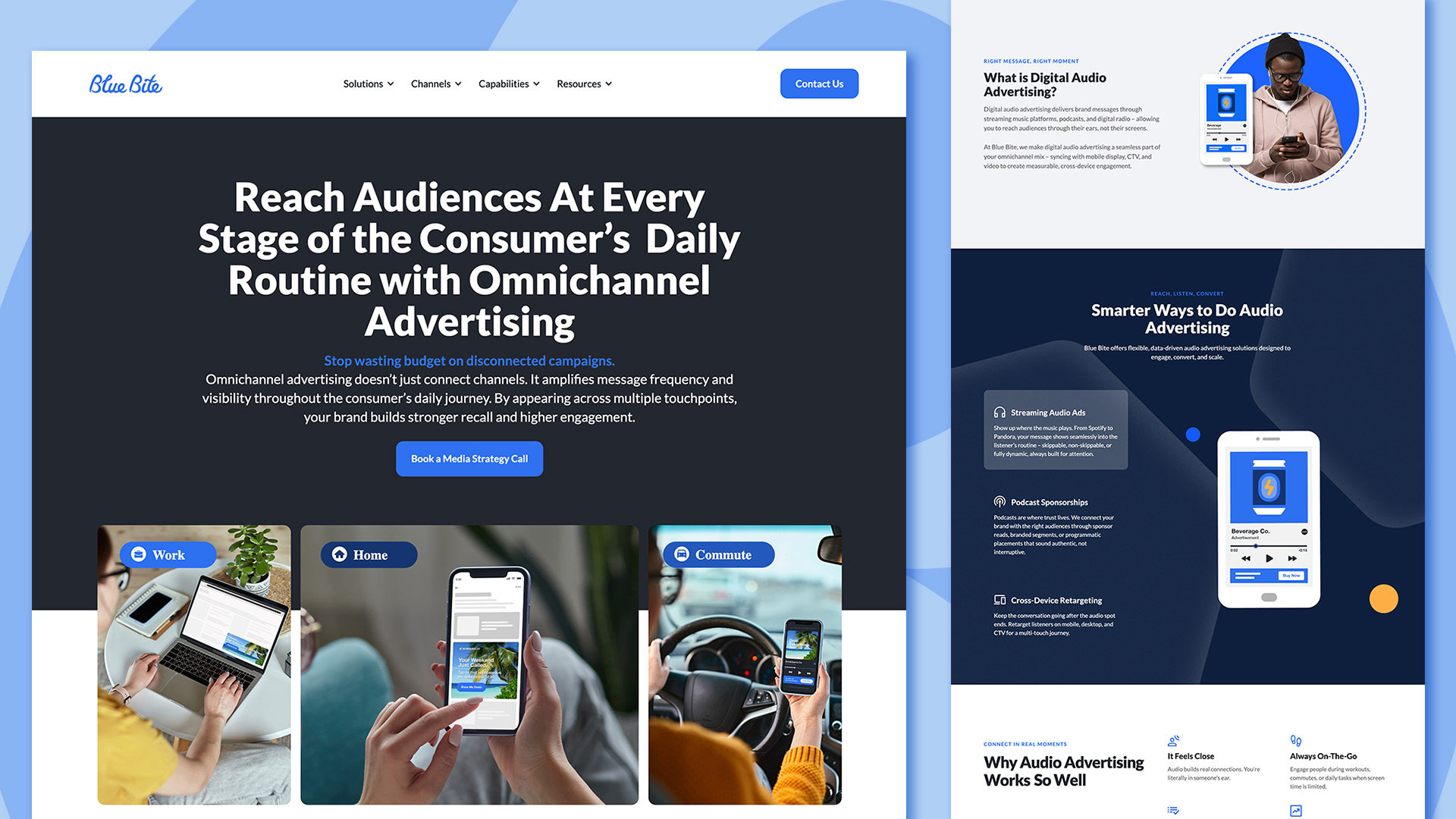 From Outdoor to Omnichannel: A Web Redesign for Blue Bite Media