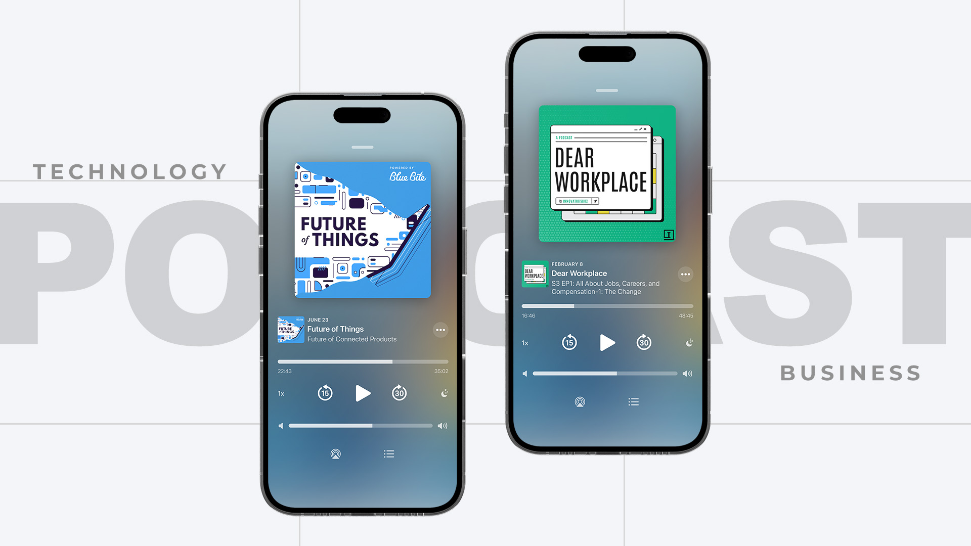 From Brief to Brand: Visual Identity for Two Podcast Series