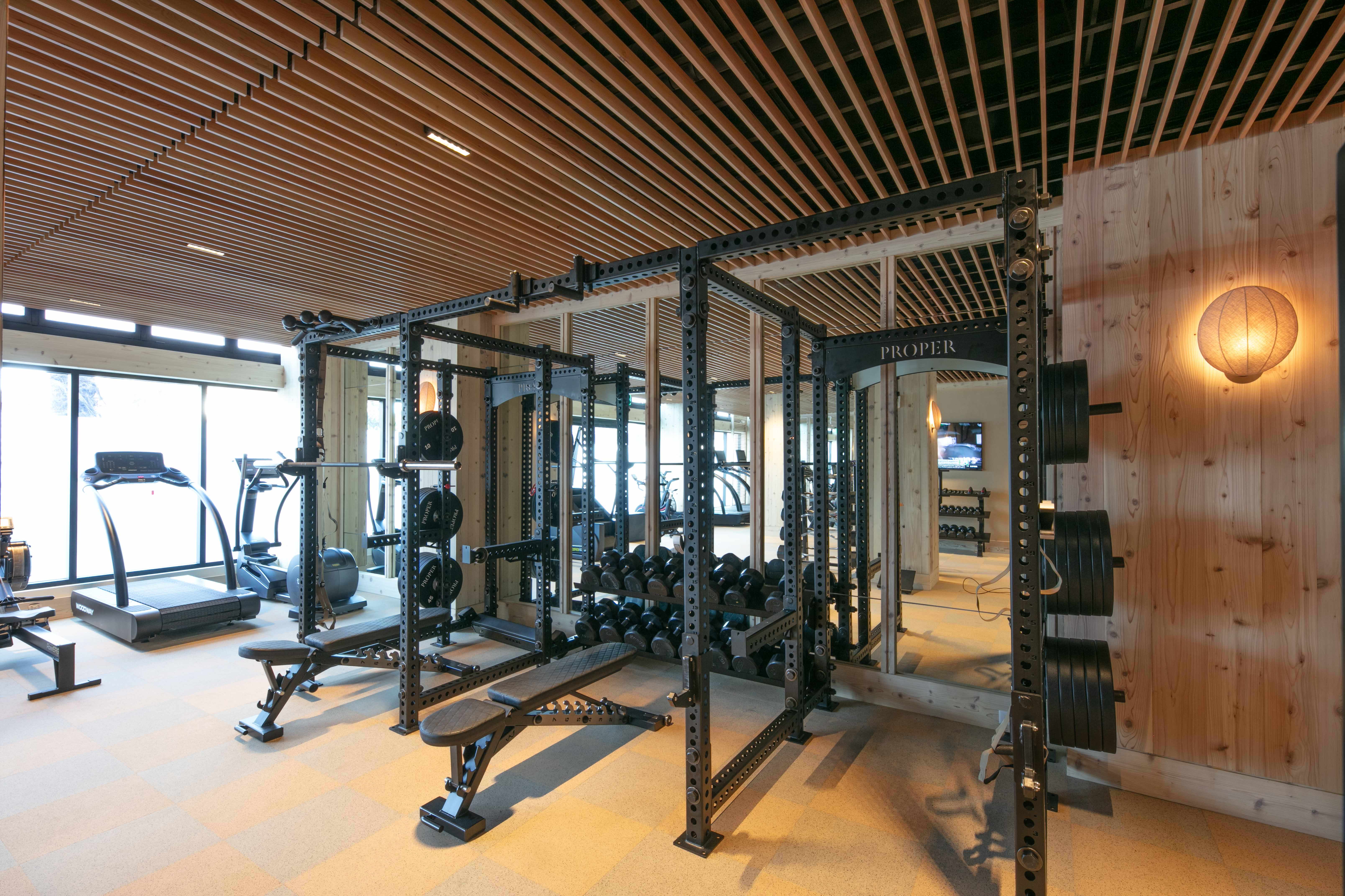Santa Monica Proper Hotel hotel gym design by SPX Gym Design
