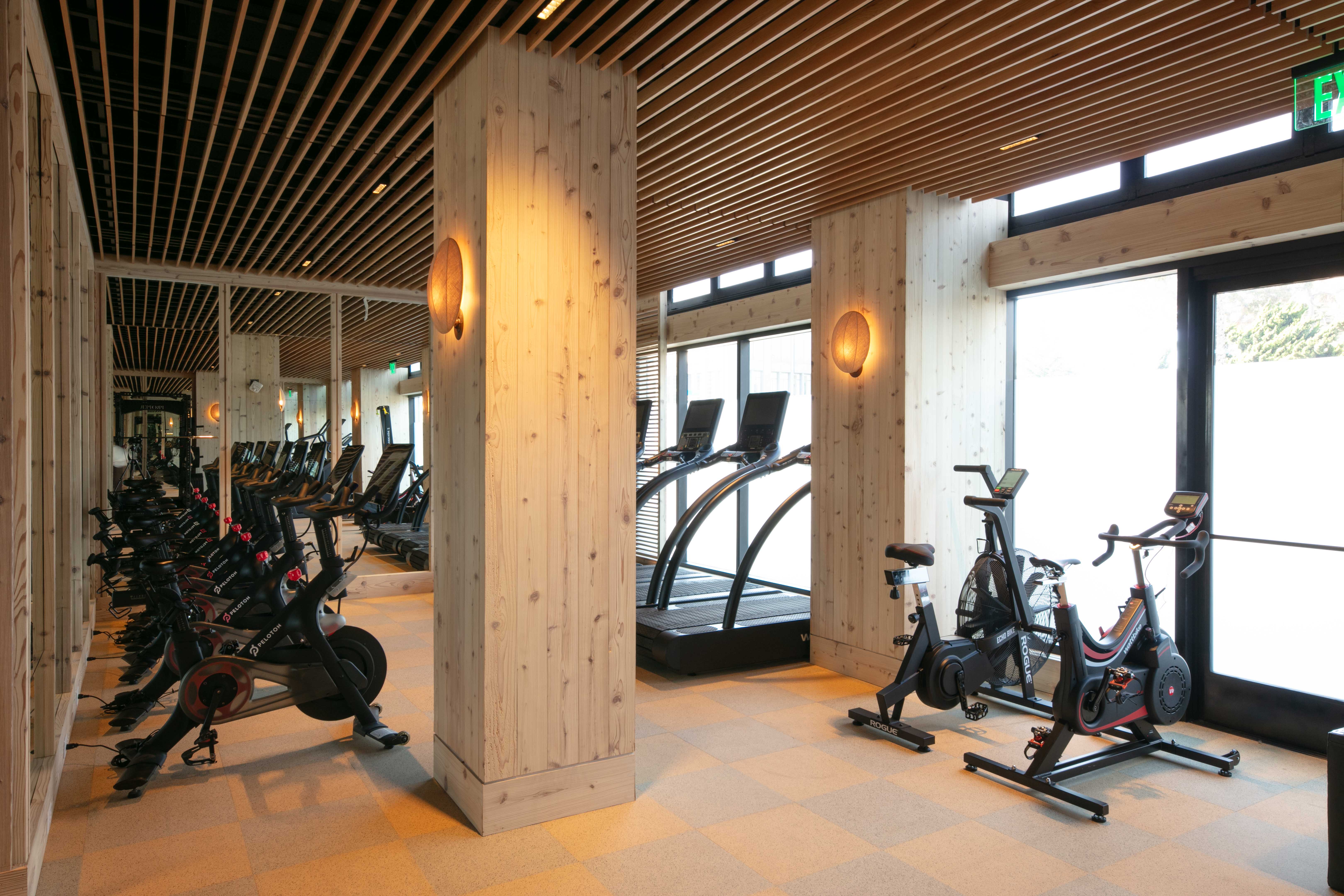 Santa Monica Proper Hotel hotel gym design gallery — by SPX Gym Design