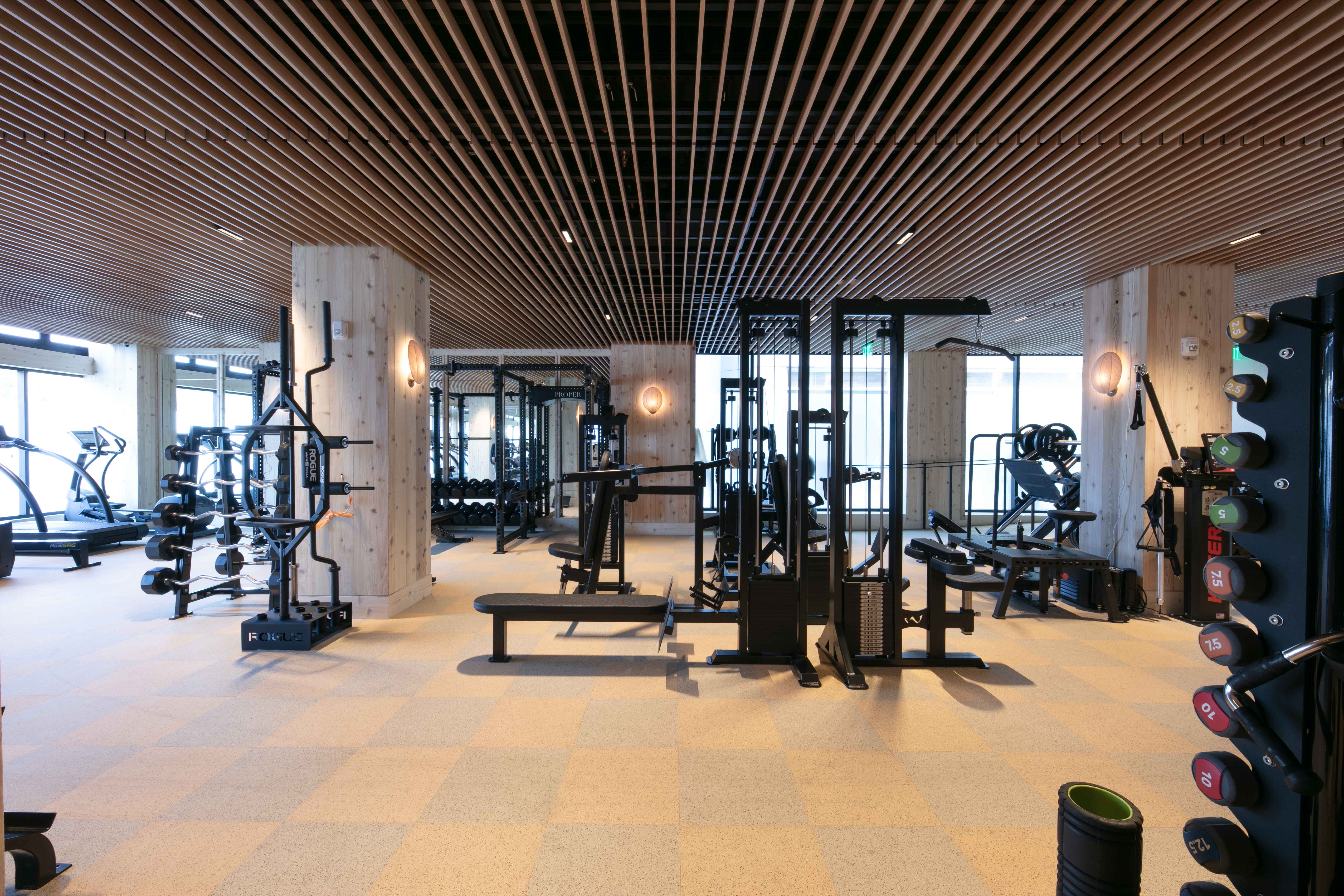 Santa Monica Proper Hotel hotel gym design gallery — by SPX Gym Design