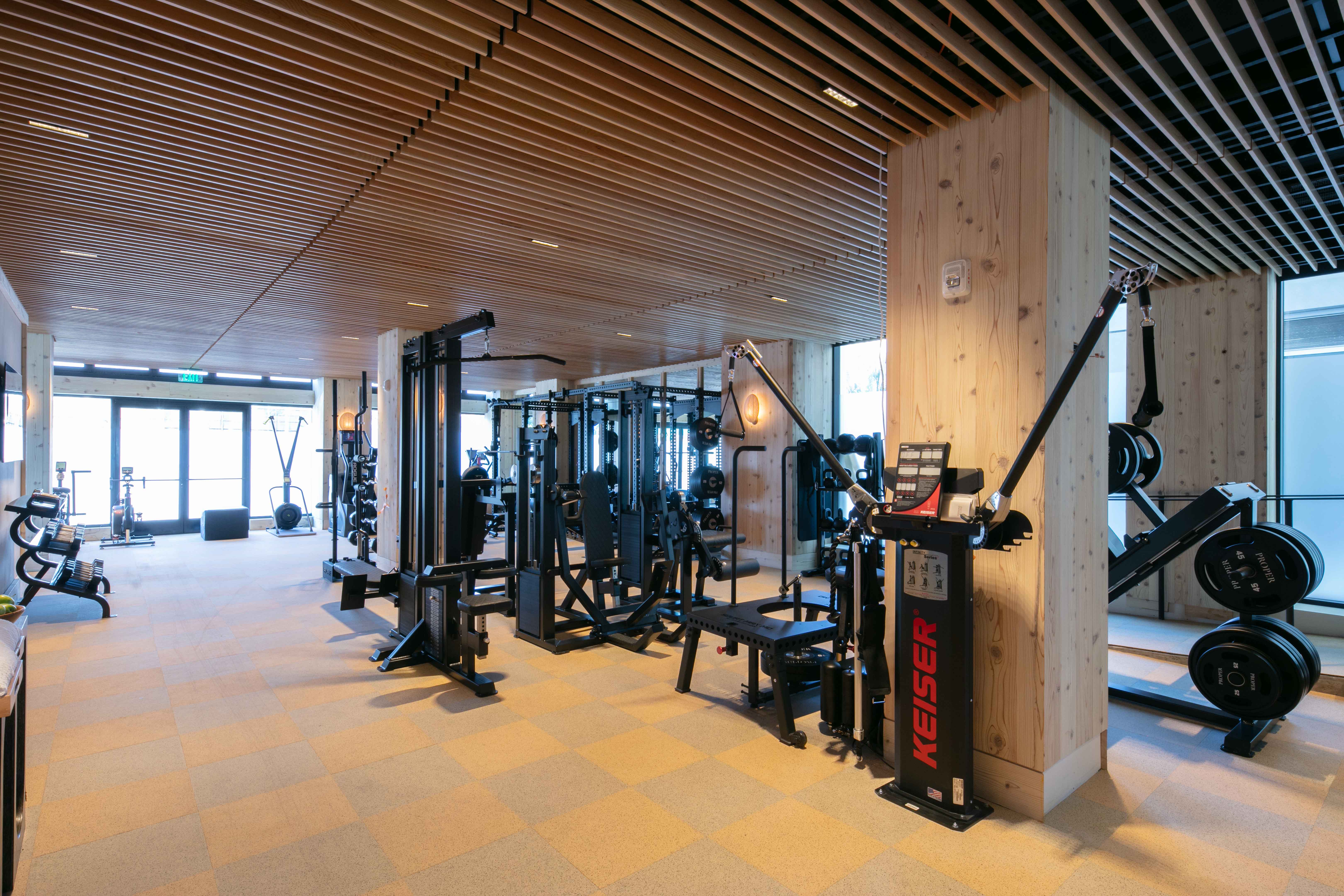 Santa Monica Proper Hotel hotel gym design gallery — by SPX Gym Design