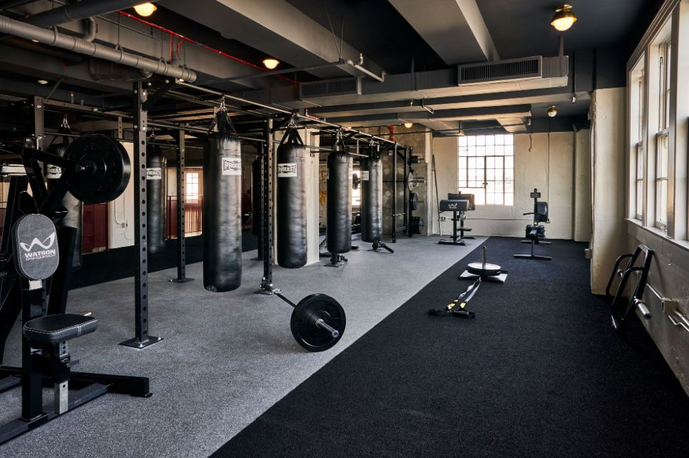 Soho House Downtown Los Angeles private club gym design gallery — by SPX Gym Design