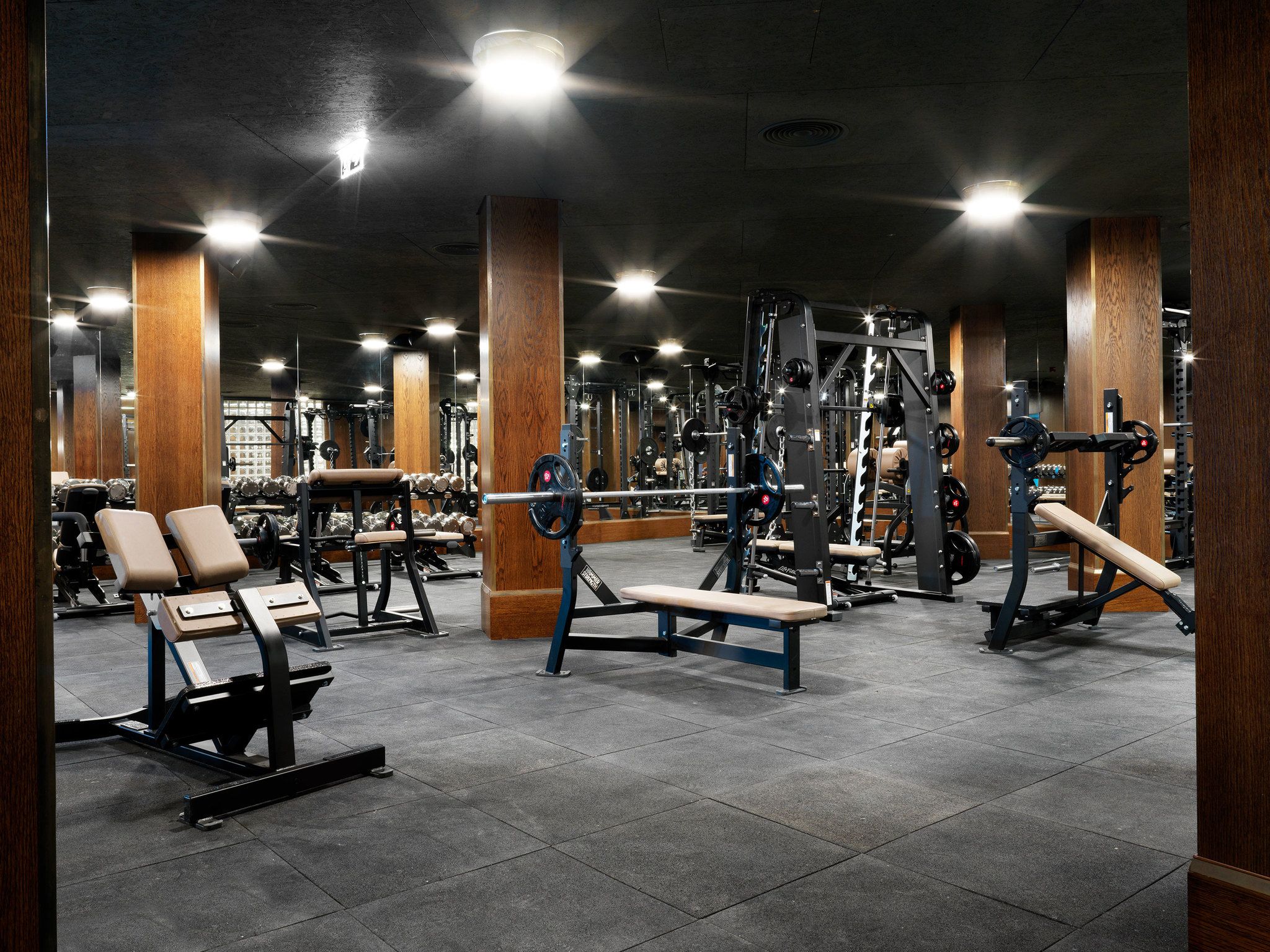 Soho House White City private club gym design gallery — by SPX Gym Design
