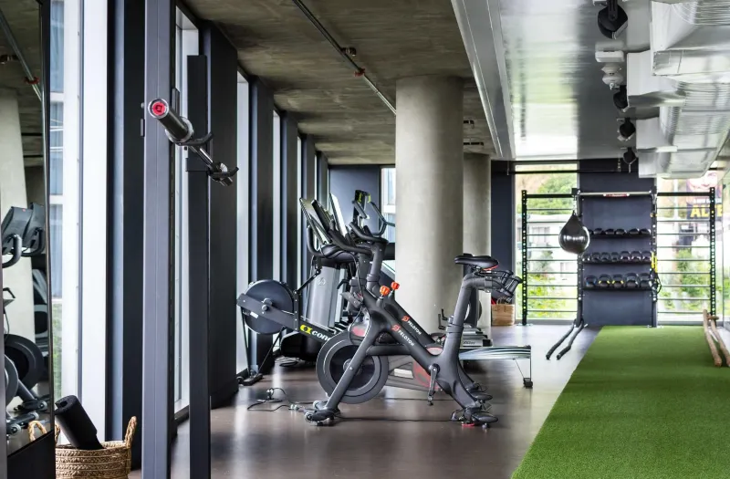 1Hotel West Hollywood hotel gym design by SPX Gym Design