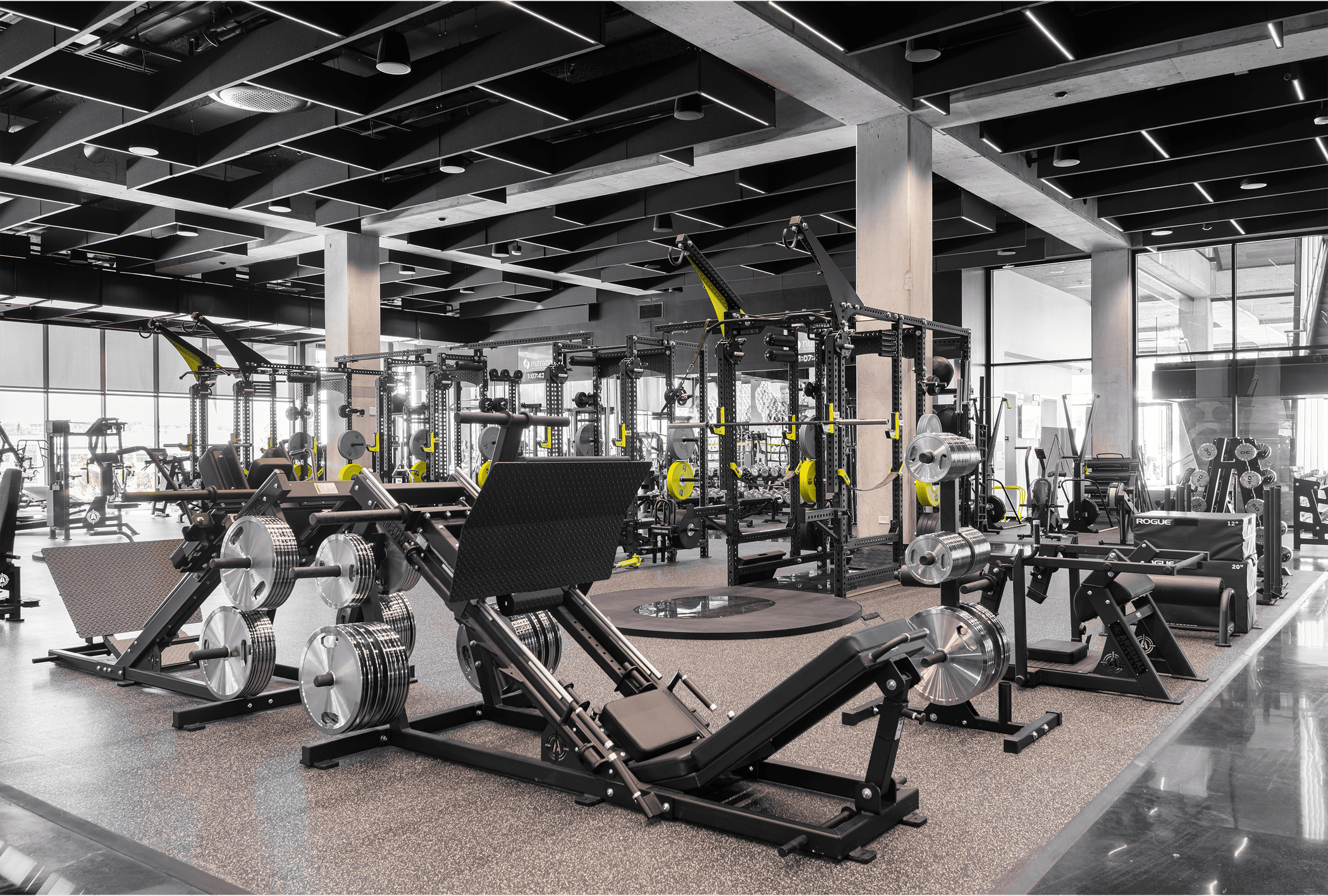 Nutrabolt / C4 Energy HQ corporate gym design by SPX Gym Design