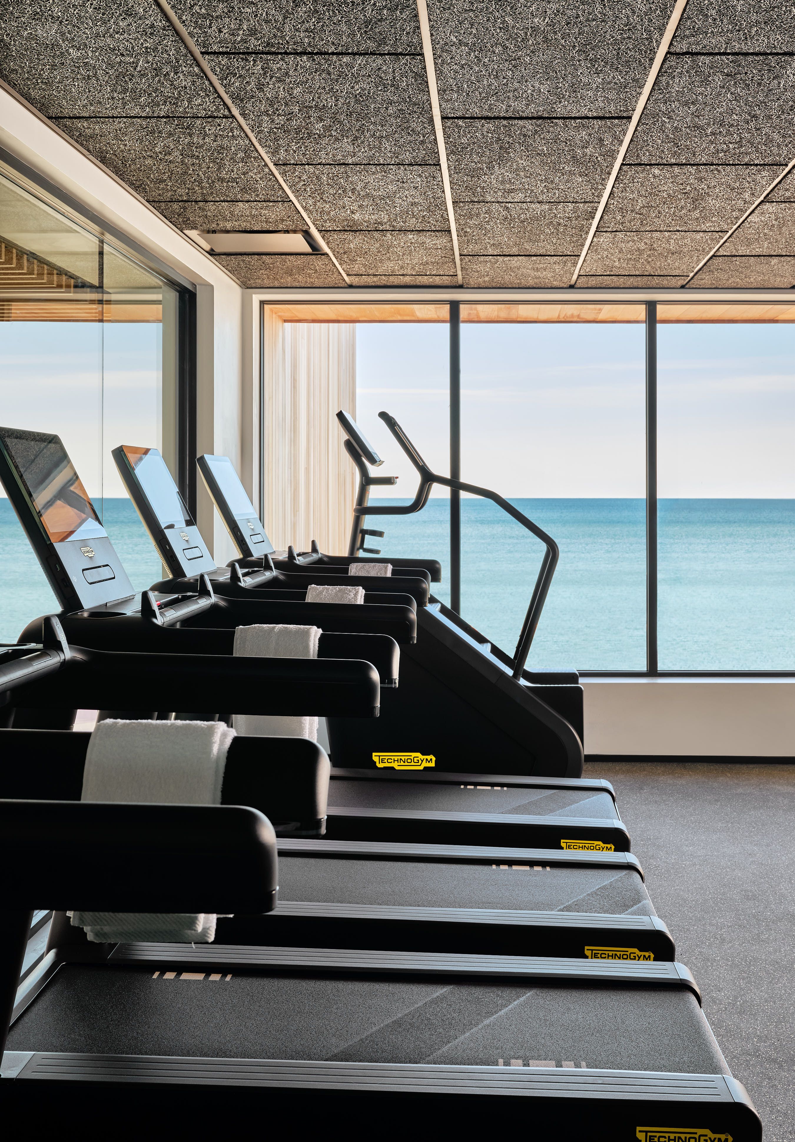 Gurney's Resorts Montauk hotel gym design by SPX Gym Design