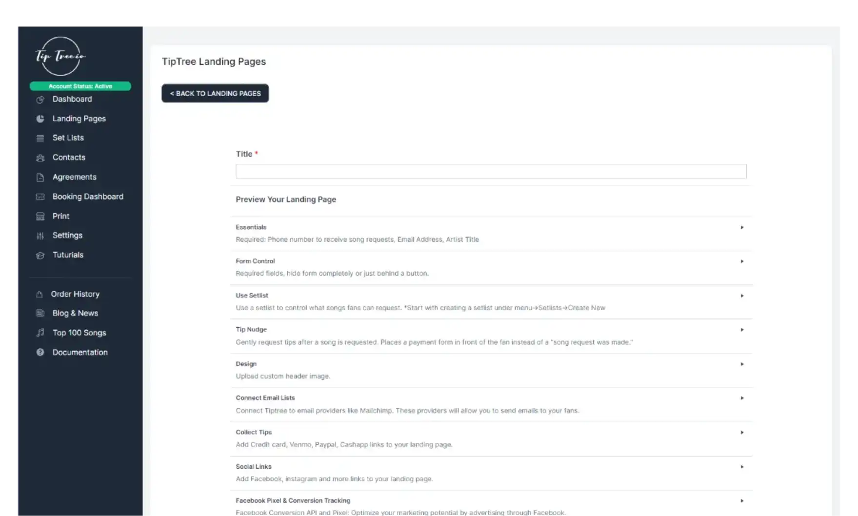 TipTree Dashboard