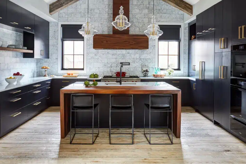 Contemporary style kitchen