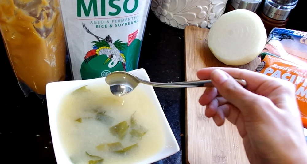 Low Sodium Miso Soup — Cooking Companion Channel
