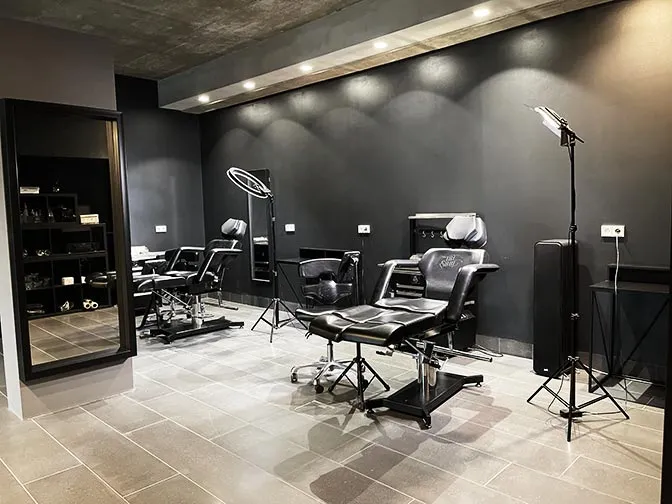 Innenausstattung AMC Tattoo Studio Frankfurt