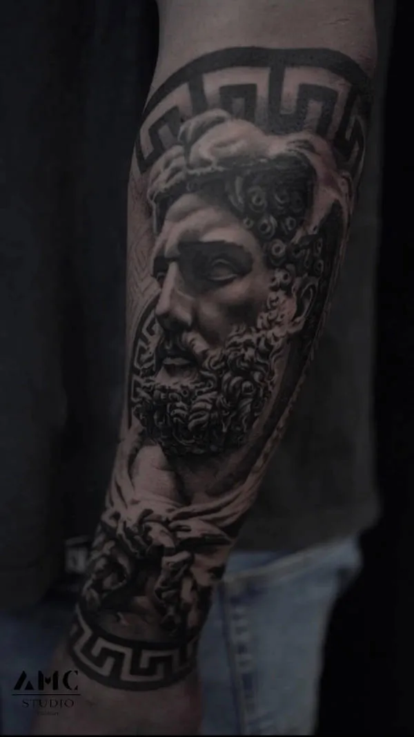 greek mythology tattoo | zeus tattoo