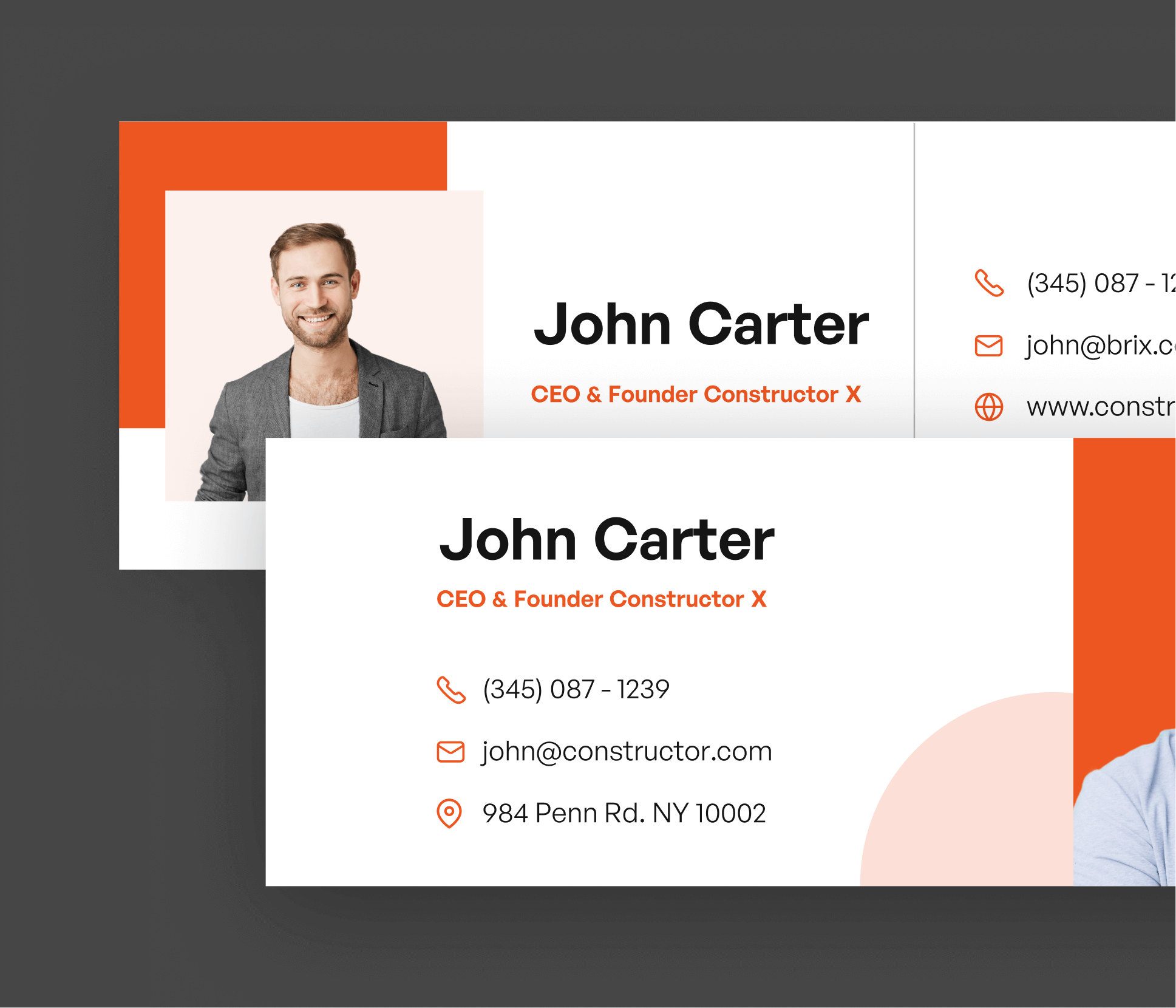 Constructor X - Email Assets - Construction Webflow Template